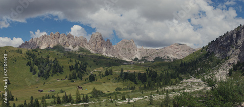 Panoramica sulle vette