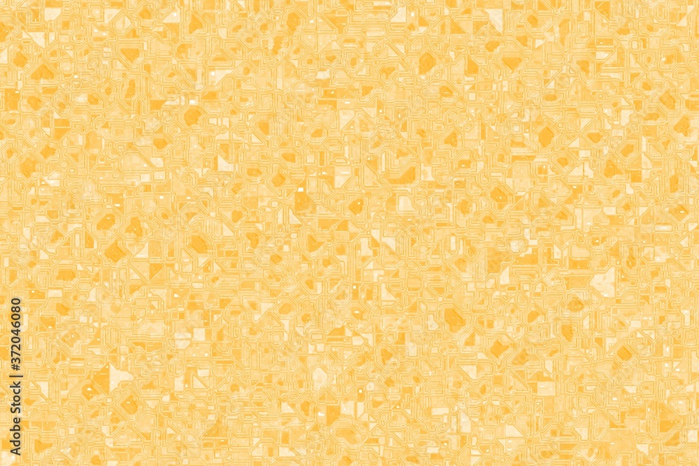 Obraz premium modern design orange electronic multi colored acid toxic pattern cg background texture illustration