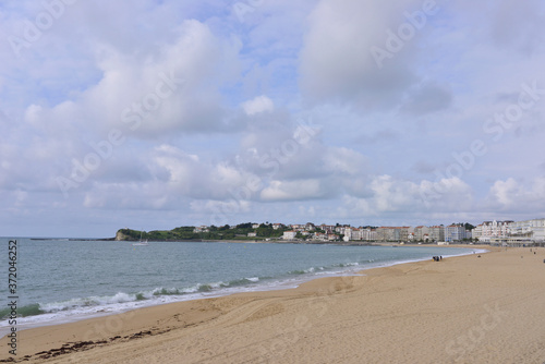 La plage de Saint-Jean-de-Luz  64500   Pyr  n  es-Atlantiques en Nouvelle-Aquitaine  France