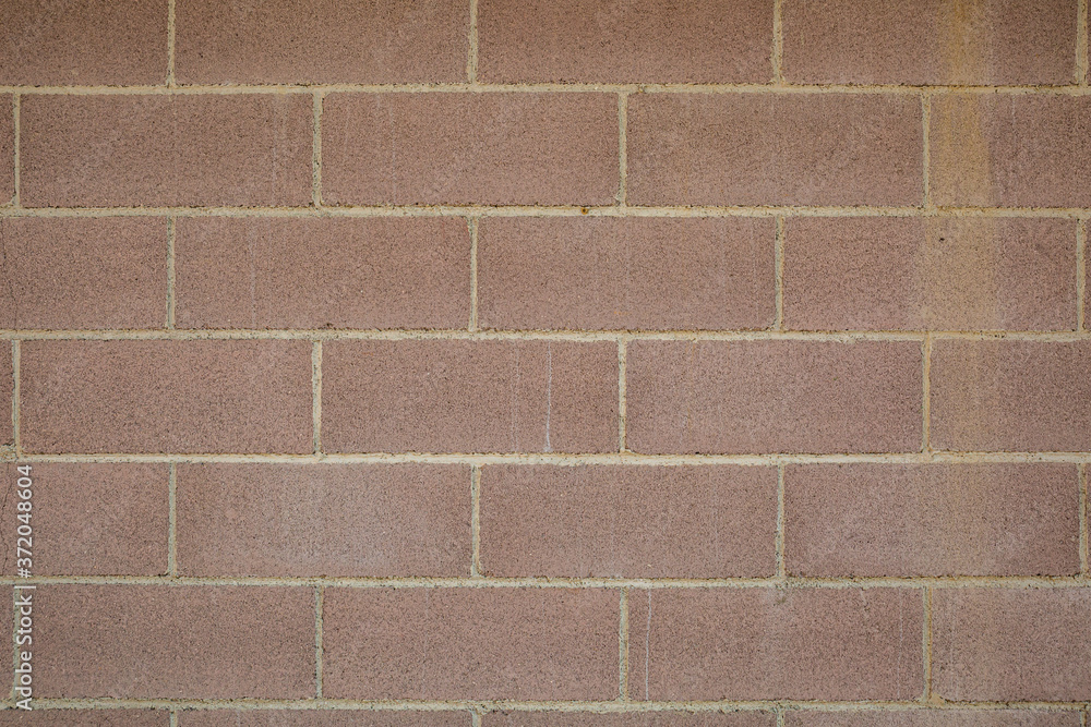Naklejka premium Red modern brick wall background,texture and pattern.
