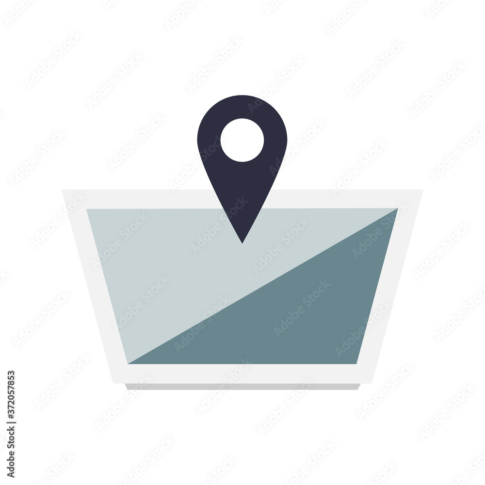 Mapa. Ubicación. Icono de localización en el mapa. Ilustración vectorial estilo 3d aislada en fondo blanco Mapa. Ubicación. Icono de localización en el mapa. Ilustración vectorial estilo 3d aislada en fondo blanco