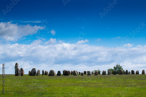 Ale's stones, viking burial sites