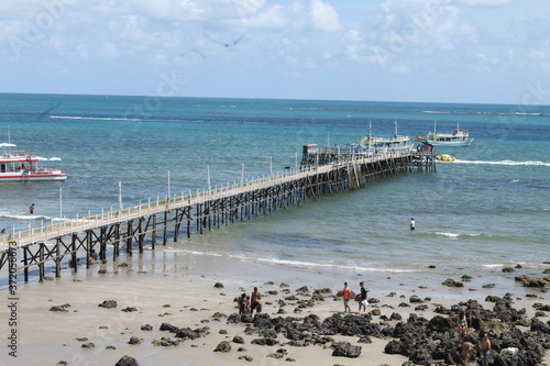 pier on the beach