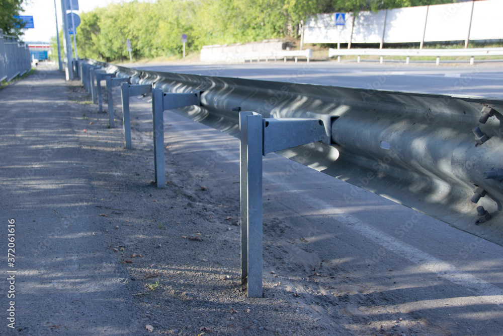 Holders of metal fenders of the automobile bridge Holders of metal fenders of the automobile bridge