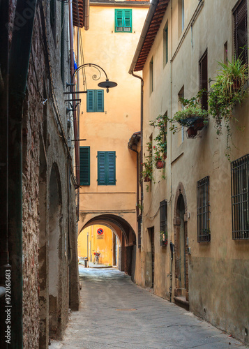 A street in Lucca  Italy