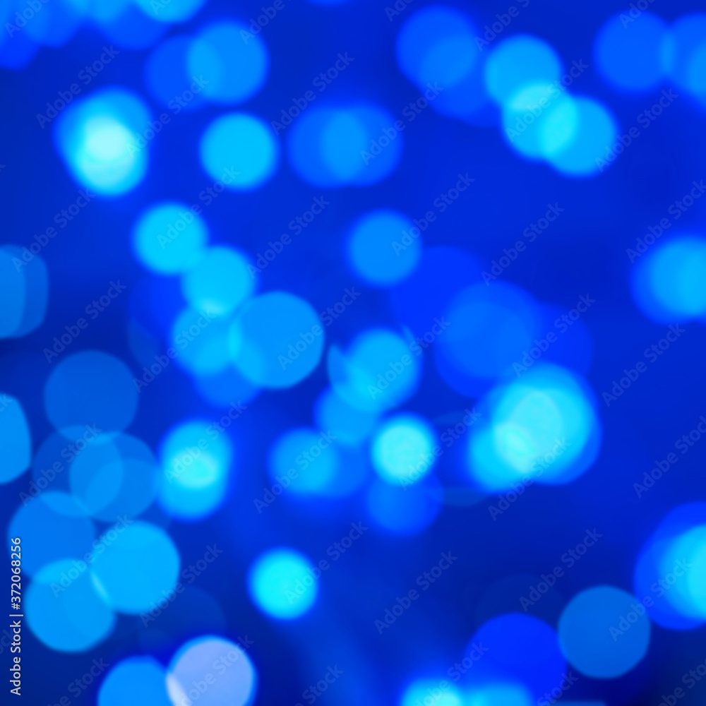 Fototapeta premium Colored blue lights background