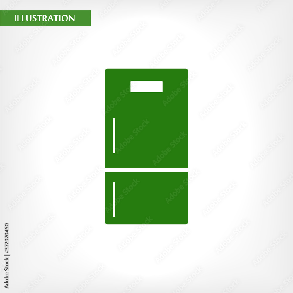 Fridge vector icon , lorem ipsum Flat design Fridge vector icon , lorem ipsum Flat design