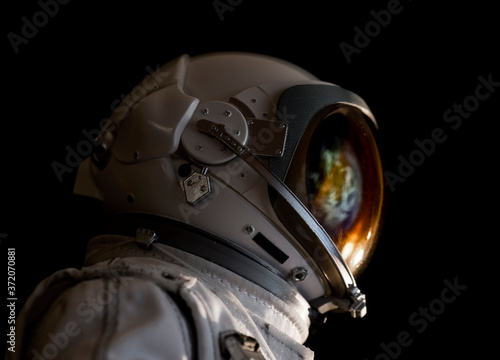 astronaut earth and space