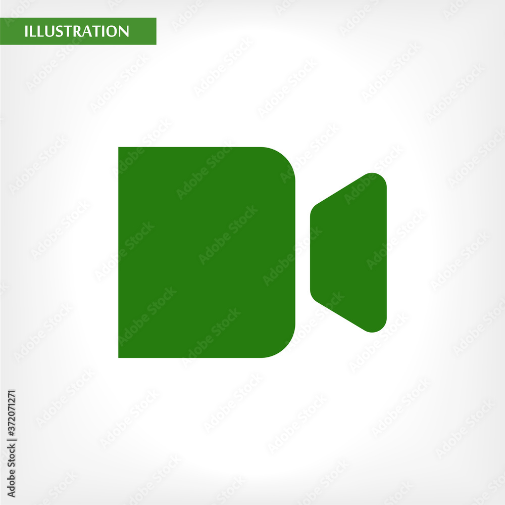Camcorder vector icon , lorem ipsum Flat design Camcorder vector icon , lorem ipsum Flat design