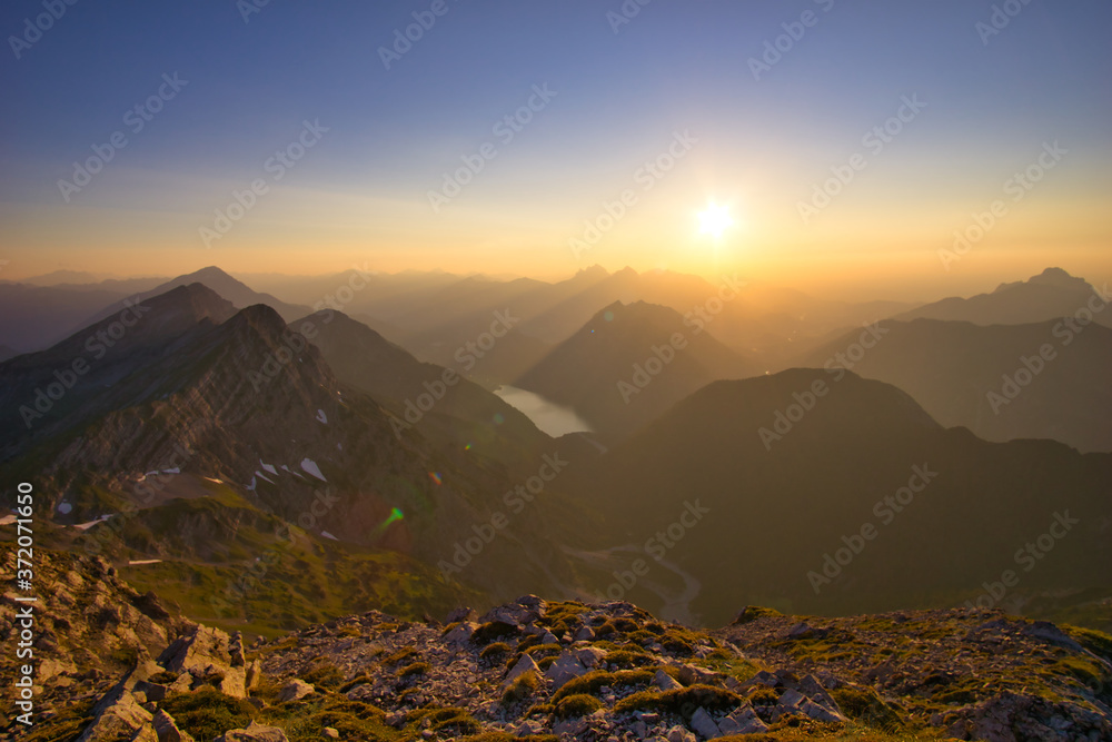 Sunset in de Berg