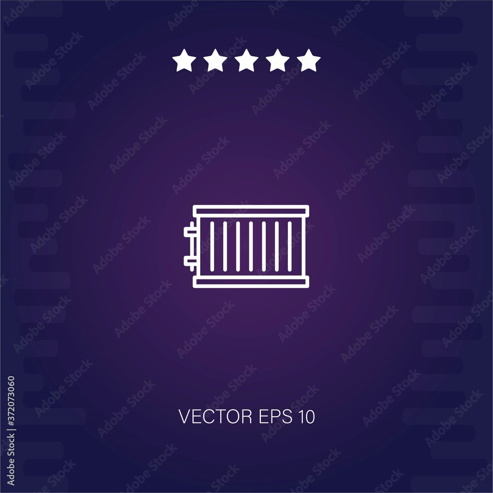 container vector icon modern illustration container vector icon modern illustration