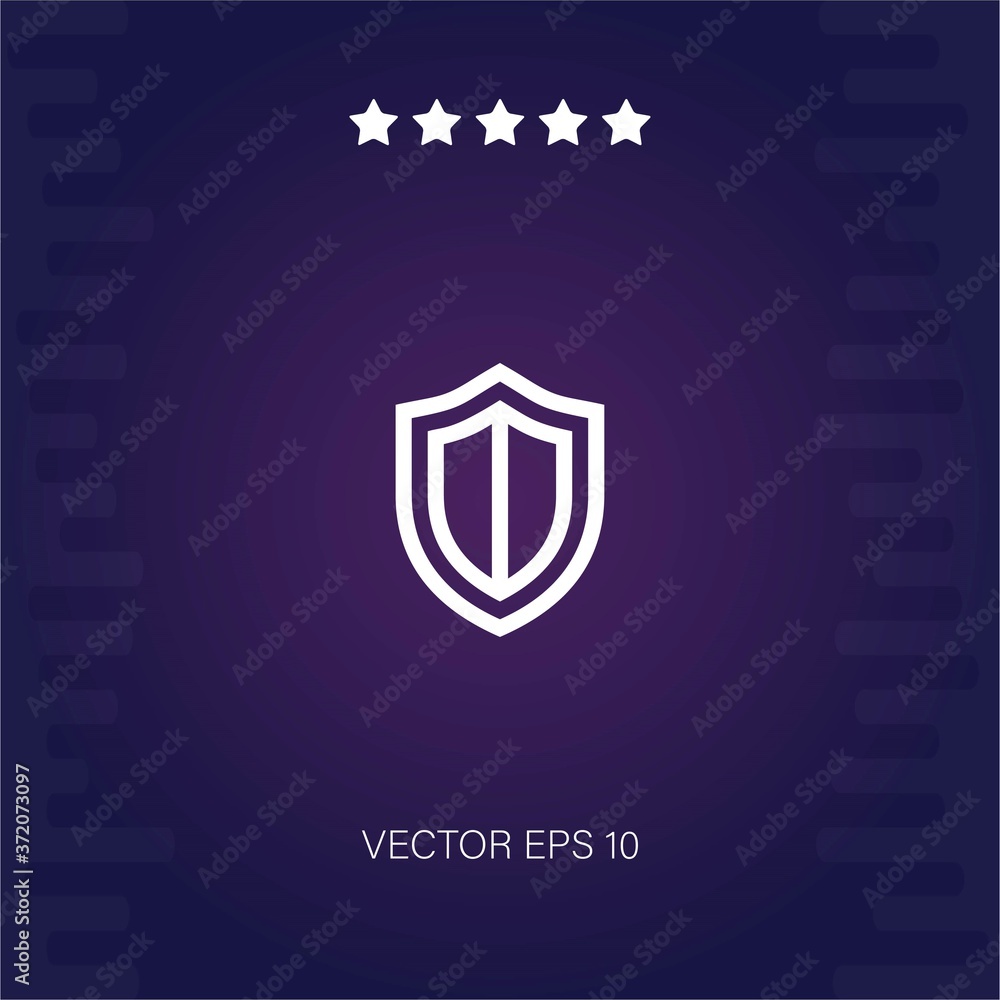 security vector icon modern illustration security vector icon modern illustration