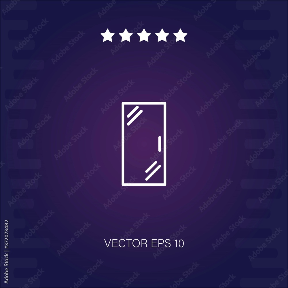 door vector icon modern illustration door vector icon modern illustration