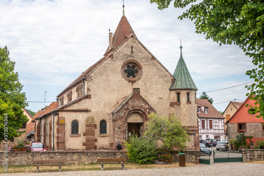 Avolsheim - chapelle saint Ulrich et église sainte Materne