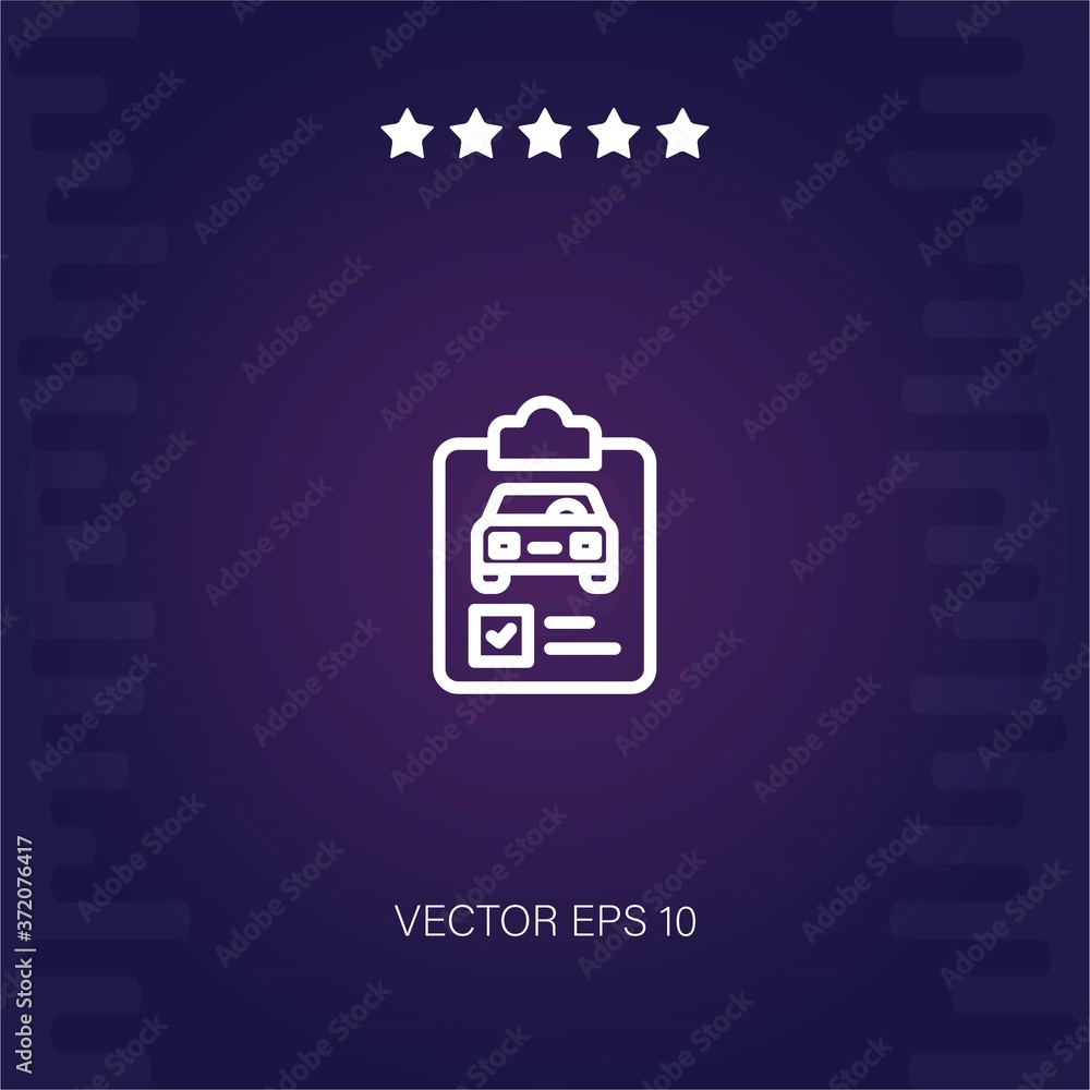 check vector icon modern illustration check vector icon modern illustration