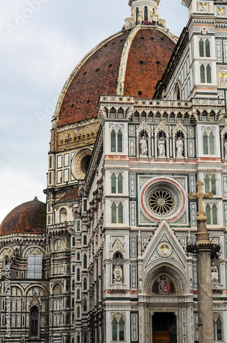 Fragment of the Florence Cathedral or 