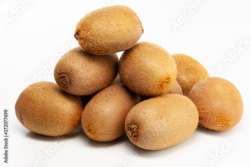 Stack of Kiwi Fruits