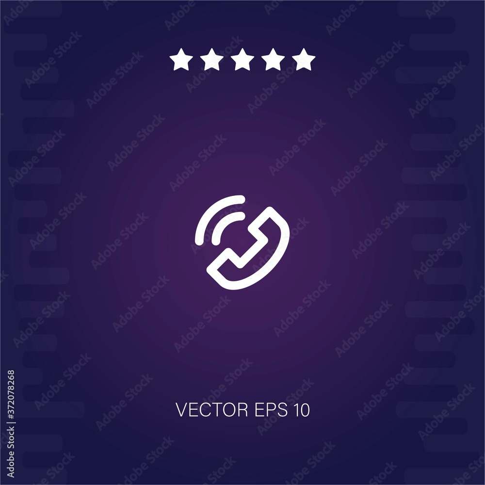 phone call vector icon modern illustration phone call vector icon modern illustration
