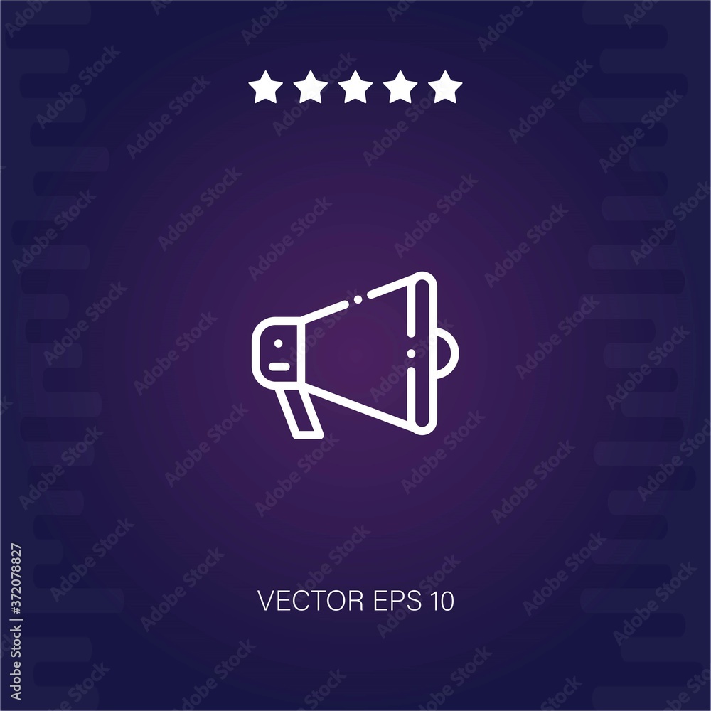 speaker vector icon modern illustration speaker vector icon modern illustration