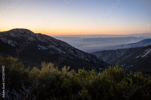 Landscape view of sunrise in Great Basin National Park in eastern Nevada. © Patrick