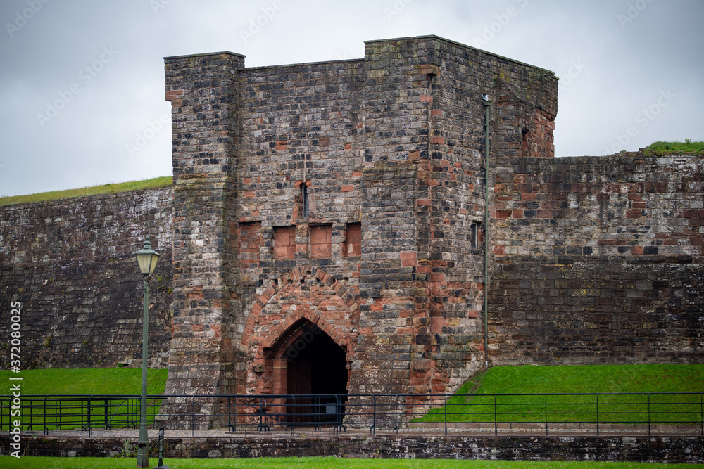 Fototapeta premium ruins of the old castle