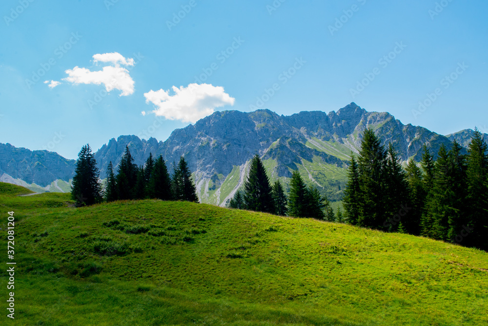 Grosses Walsertal Berge