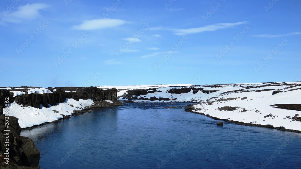 Fototapeta premium Auf Island
