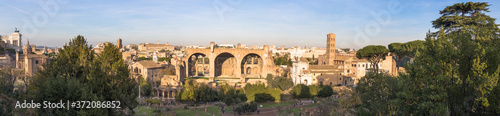 Views of the Roman Forum  Rome  Italy
