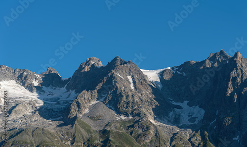 Obraz na płótnie Mont Blanc - Valle d'Aosta - Italy w salonie