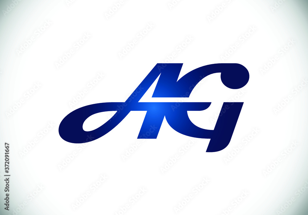 Initial Monogram Letter A G Logo Design Vector Template. Graphic Alphabet Symbol for Corporate Business Identity Initial Monogram Letter A G Logo Design Vector Template. Graphic Alphabet Symbol for Corporate Business Identity