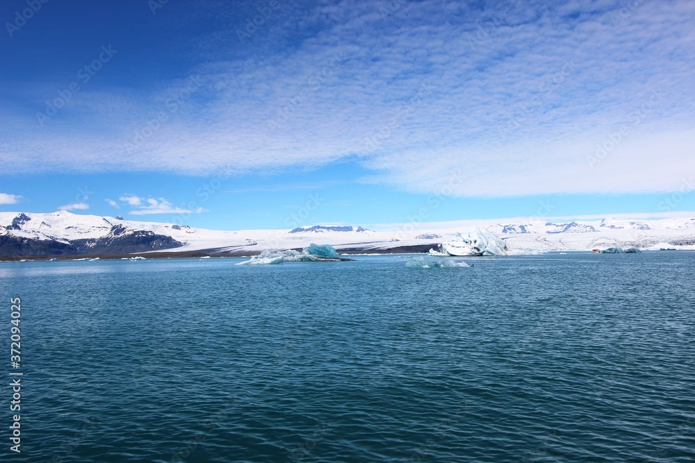 Gletschersee Jökulsárlón - Island Gletschersee Jökulsárlón - Island