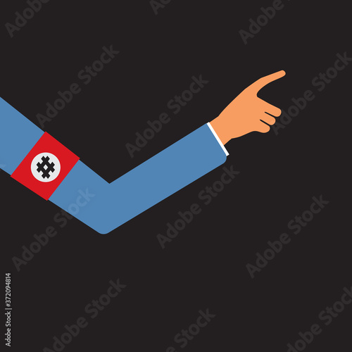 hashtag control -  a hand of internet editor or moderator moderator