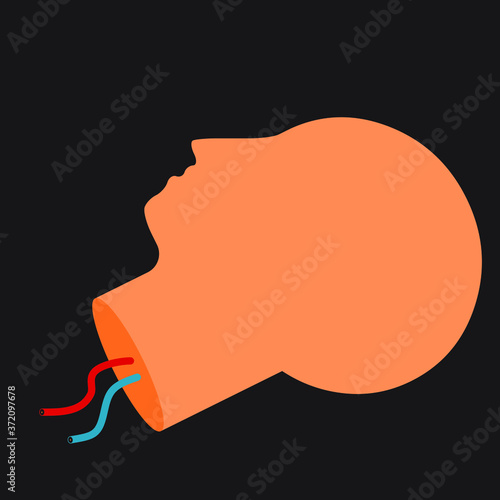 loose mind: detached head 