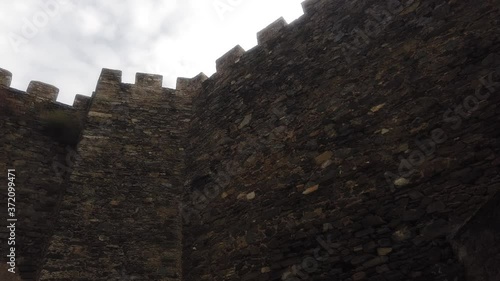 Bragança. historical village with castle in Portugal photo