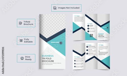 Brochure design, business brochure template, creative tri-fold, trend brochure template fully editable 