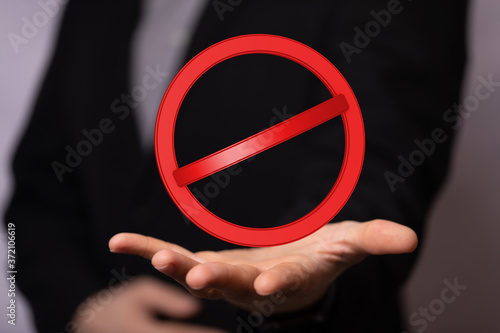 warning stop sign attention...