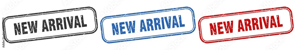 new arrival square isolated sign set. new arrival stamp new arrival square isolated sign set. new arrival stamp