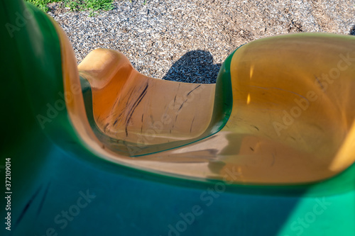 colorful playground equipment