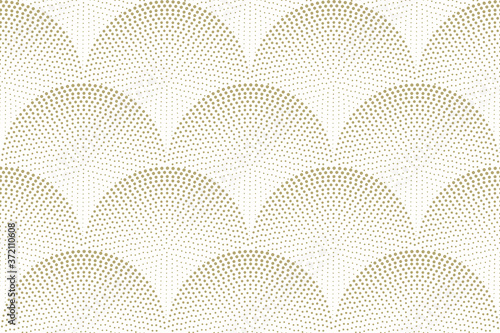 Fish scales seamless vector pattern