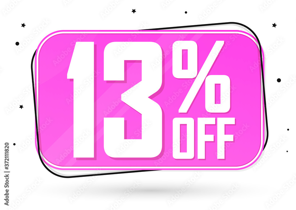 sale, 13, percent, off, offer, discount, badge, vector, save, prc, price, extra, special, banner, limit, wow, letter, holiday, weekend, great, illustration, deal, concept, design, template, graphic, p sale, 13, percent, off, offer, discount, badge, vector, save, prc, price, extra, special, banner, limit, wow, letter, holiday, weekend, great, illustration, deal, concept, design, template, graphic, p