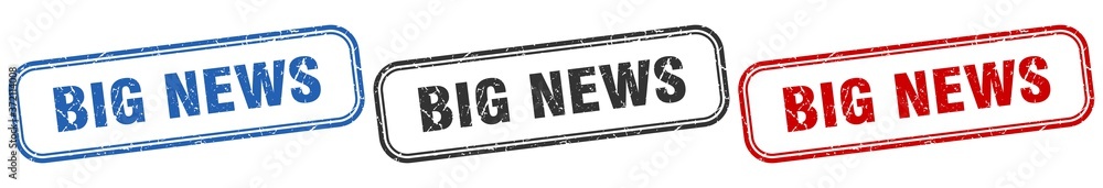big news square isolated sign set. big news stamp big news square isolated sign set. big news stamp