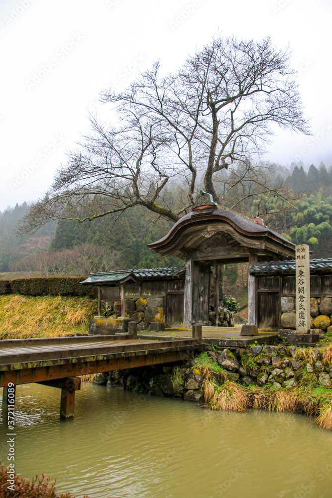 Fototapeta premium 一乗谷朝倉氏遺跡