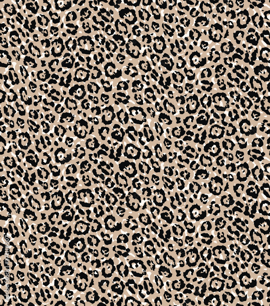 Seamless leopard pattern, animal print. Seamless leopard pattern, animal print.