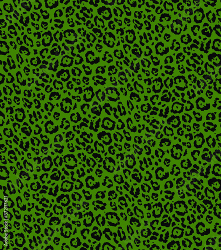 Seamless leopard pattern, animal print.