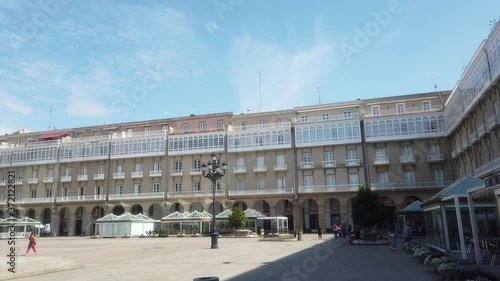 La Coruna, city of Galicia. Spain. Europe