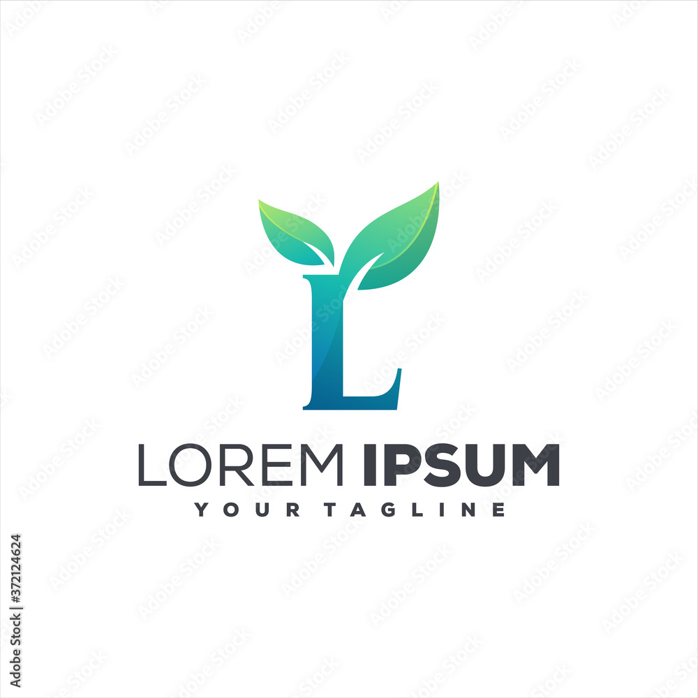 letter l gradient logo design letter l gradient logo design