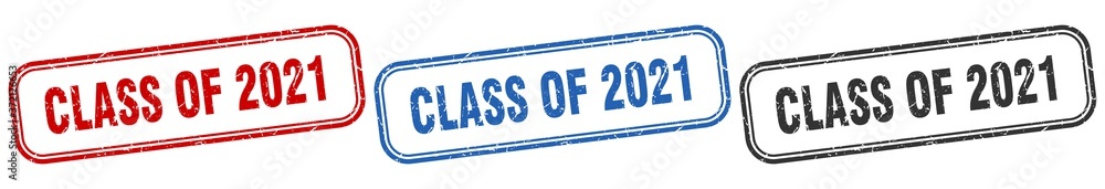 class of 2021 square isolated sign set. class of 2021 stamp class of 2021 square isolated sign set. class of 2021 stamp