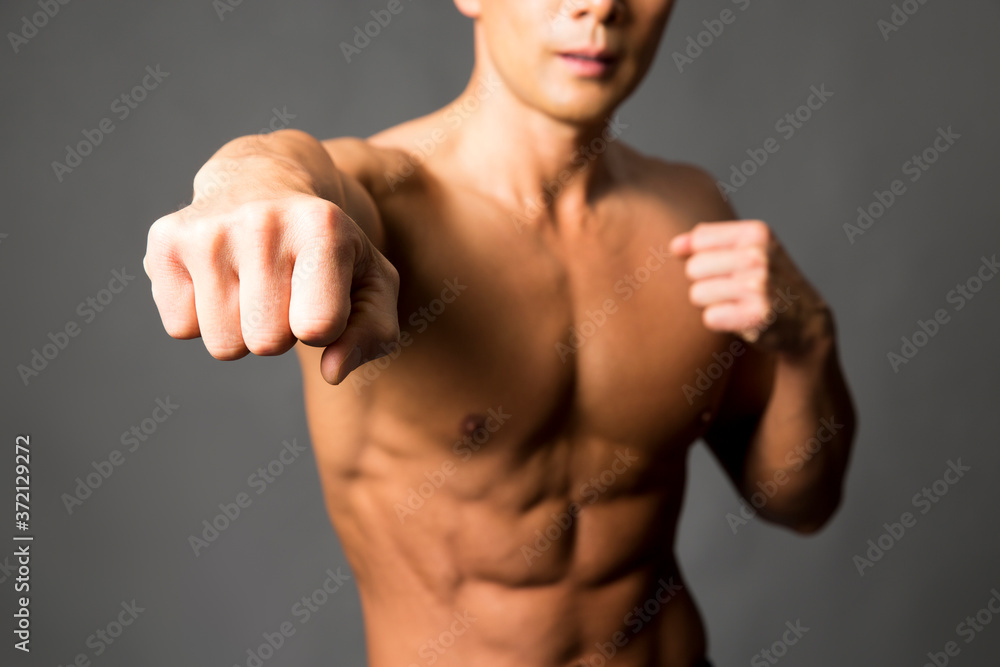 Fototapeta premium 格闘家