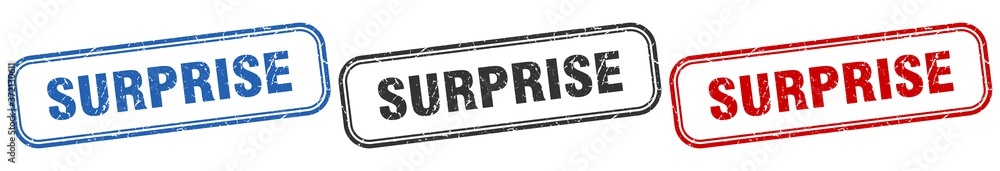 surprise square isolated sign set. surprise stamp surprise square isolated sign set. surprise stamp