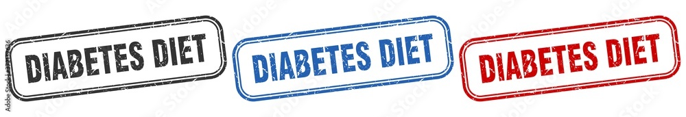 diabetes diet square isolated sign set. diabetes diet stamp diabetes diet square isolated sign set. diabetes diet stamp